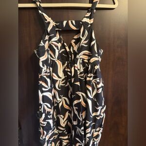 HEI Black and White Patterned romper